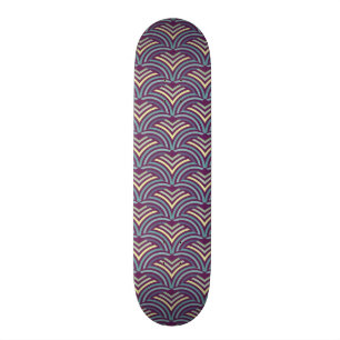 Abstrakter ethnischer Hintergrund Skateboard