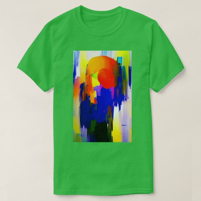 Abstrakter Expressionismus 6 T-Shirt (Design vorne)