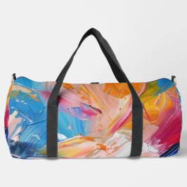 Abstrakter Expressionismus Duffle Bag