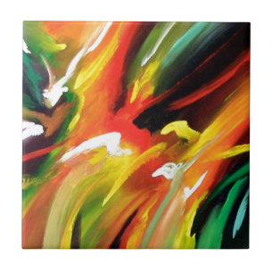 Abstrakter Expressionismus Fliese