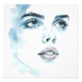 Abstrakter Expressionismus Frauen Portrait Foto