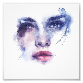 Abstrakter Expressionismus Frauen Portrait Foto