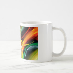 Abstrakter Expressionismus Kaffeetasse