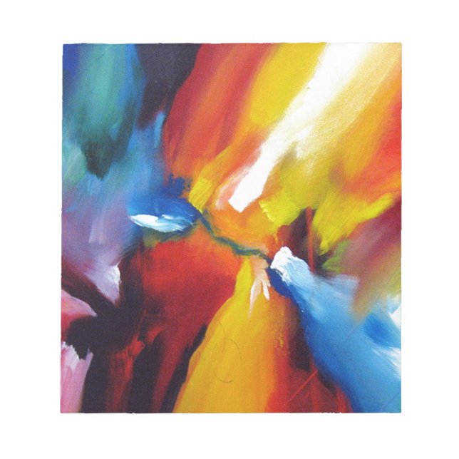 Abstrakter Expressionismus Notizblock (Vorderseite)