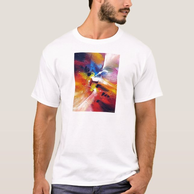 Abstrakter Expressionismus T-Shirt (Vorderseite)