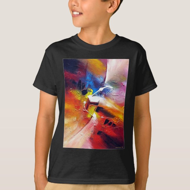 Abstrakter Expressionismus T-Shirt (Vorderseite)