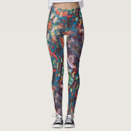 Abstrakter Expressionist Leggings