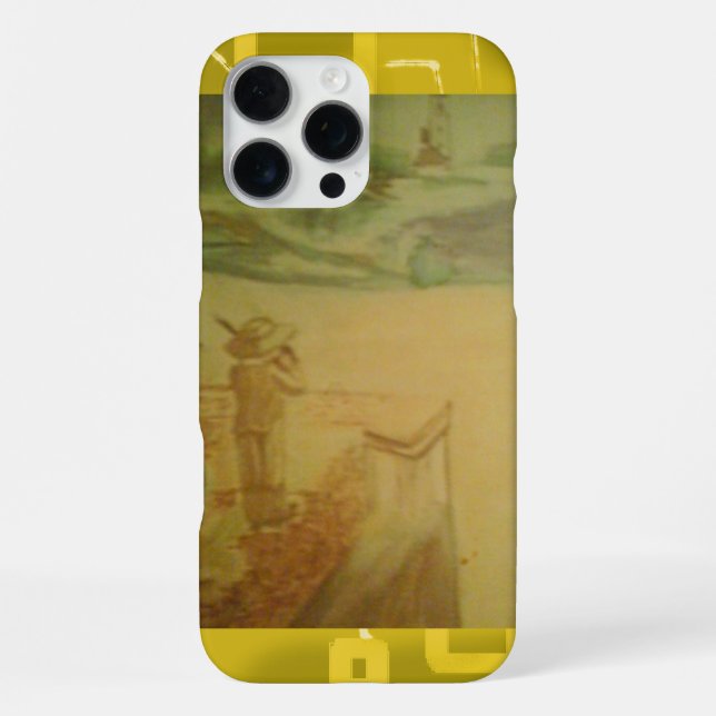 Abstrakter Fall des Konzerts iPhone Hülle (Rückseite)