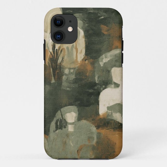 Abstrakter Fall eines mobilen Erdfunks Case-Mate iPhone Hülle (Rückseite)