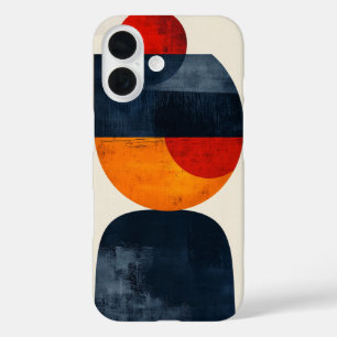 Abstrakter Fall für Personen iPhone 16 Hülle
