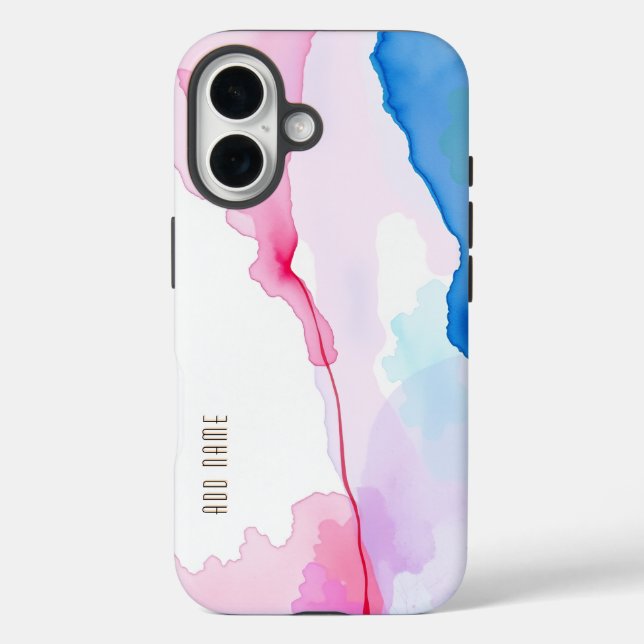Abstrakter Farbdurchfluss Case-Mate iPhone Hülle (Rückseite)