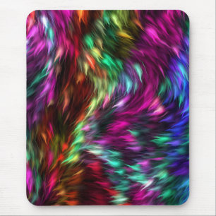 Abstrakter farbenfroher Fellhintergrund-24605 Mousepad