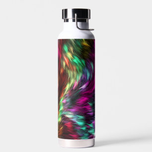 Abstrakter farbenfroher Fellhintergrund-24605 Trinkflasche