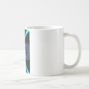 Abstrakter Farbexplosions-Kunstprint Tasse