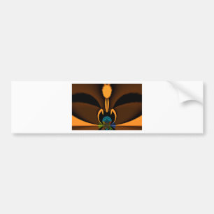 Abstrakter Farbkontrast Autoaufkleber