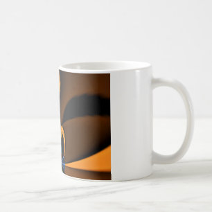 Abstrakter Farbkontrast Tasse