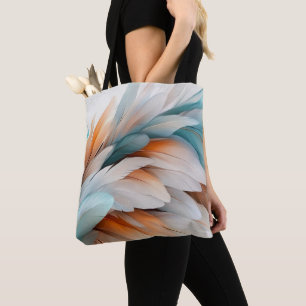 Abstrakter Federfluss – Sanfte Eleganz