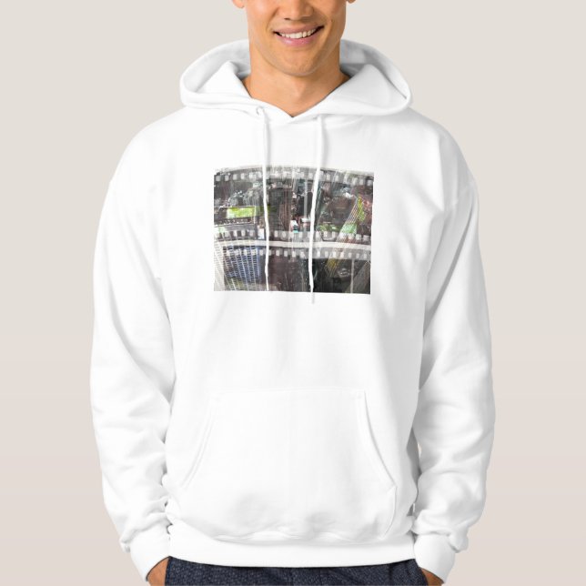 Abstrakter Film Hoodie (Vorderseite)