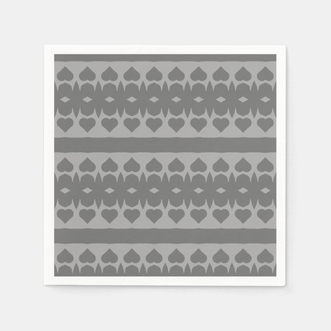 abstrakter Fluss Serviette (Vorderseite)