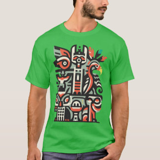 abstrakter Freund von Vogel-Tii T-Shirt