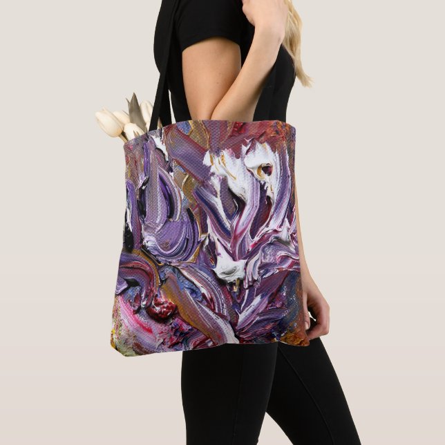 Abstrakter Funky Artbag (Von Nahem)