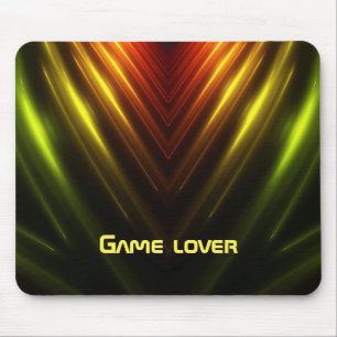 Abstrakter Gamer Mousepad