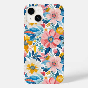 Abstrakter Garten Moderne Blumen Case-Mate iPhone 14 Hülle