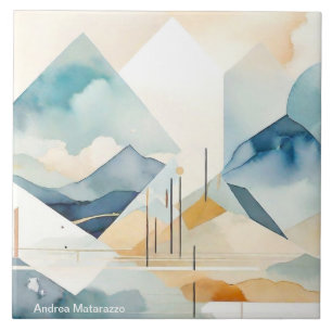 Abstrakter Geist Fliese