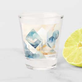 Abstrakter Geist Schnapsglas