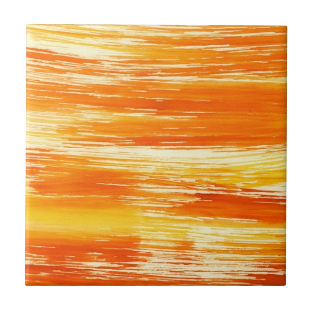 Abstrakter gelber Hintergrund vom Watercolor Fliese (Vorderseite)