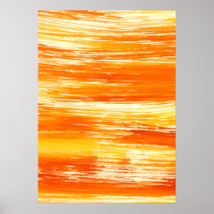 Abstrakter gelber Hintergrund vom Watercolor Poster