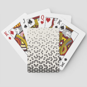 Abstrakter geometrischer Entwurf Spielkarten