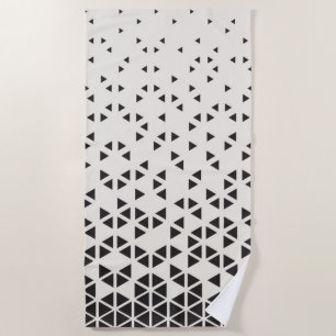 Abstrakter geometrischer Entwurf Strandtuch