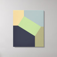 Abstrakter geometrischer Farbblock