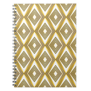 Abstrakter geometrischer Hintergrund. Art Deco.  Notizblock