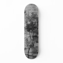 Abstrakter, gestörter Grunge Skate Deck