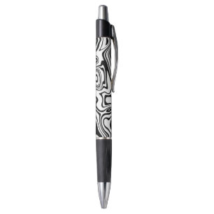 Abstrakter, gewellter Stift