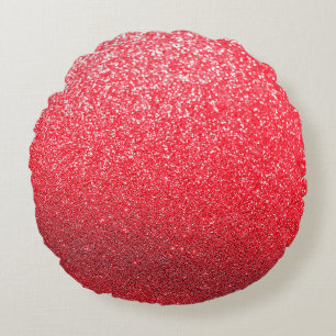 Abstrakter Glitzer leuchtet rückwärts abstrakt, gr Rundes Kissen