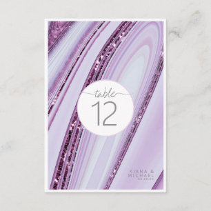 Abstrakter Glitzer Strata Tischnummer Lilac ID903