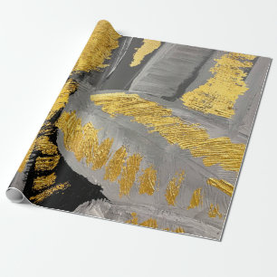 Abstrakter Goldhintergrund Luxus reich an Vintagen Geschenkpapier
