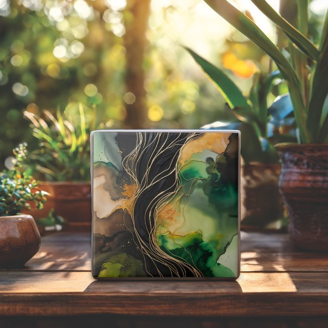 Abstrakter Goldstrand Fliese (Von Creator hochgeladen)