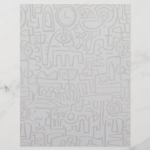 Abstrakter Graffiti-Flyer Flyer