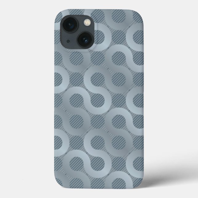 Abstrakter grauer Flusshintergrund Case-Mate iPhone Hülle (Rückseite)
