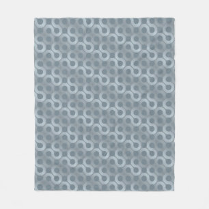 Abstrakter grauer Flusshintergrund Fleecedecke