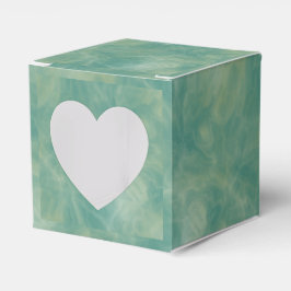abstrakter grüner Marmor Geschenkschachtel