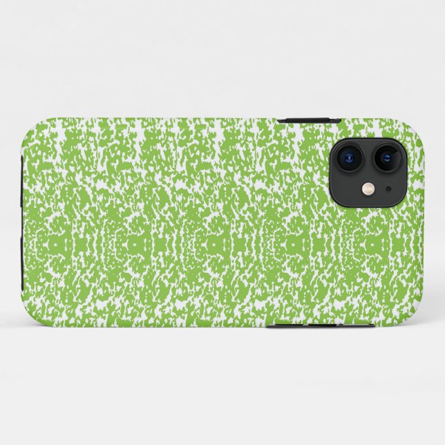 abstrakter, grüner und weißer Hintergrund Case-Mate iPhone Hülle (Rückseite (Horizontal))