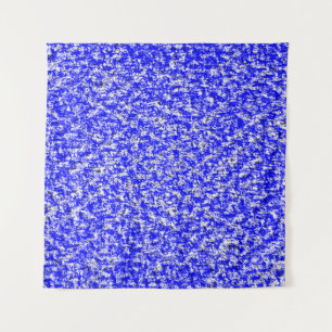 Abstrakter Grunge-blauer dunkler Stuckwandhintergr Wandteppich