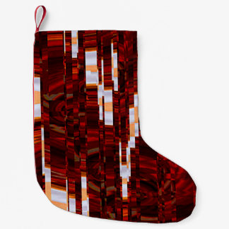 abstrakter Grunge-Hintergrund mit glitzerndem Effe Kleiner Weihnachtsstrumpf