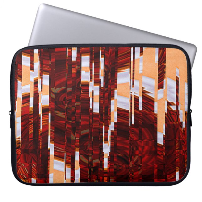 abstrakter Grunge-Hintergrund mit glitzerndem Effe Laptopschutzhülle (Vorderseite)