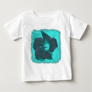 Abstrakter Hibiskus Baby T-shirt